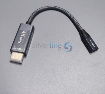 USB C FEMALE TO HDMI MALE CONVERTER