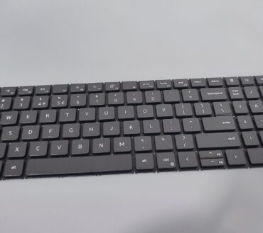 Dell Inspiron 15 3510 3511 15 5510 5515 5518 7510 / Dell Vostro 3510 3515 3525 5510 5515 7510 7620 5625 Without Backlit Keyboard Black
